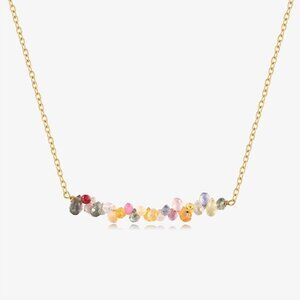 Avery Fancy Sapphire Necklace